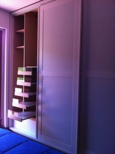 armadio a muro ante scorrevoli