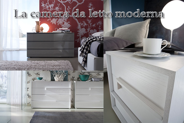 Arredi su misura per una camera da letto moderna e di design