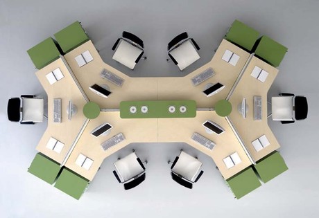 scrivania multipostazione